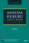 Anayasa Hukuku: Genel Kısım