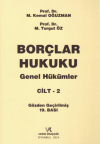 Borçlar Hukuku Genel Hükümler Cilt 2