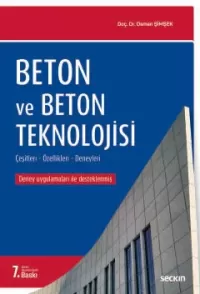 Beton ve Beton Teknolojisi Osman Şimşek