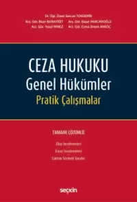 Ceza Hukuku Genel Hükümler Pratik Çalışmalar Sercan Tokdemir