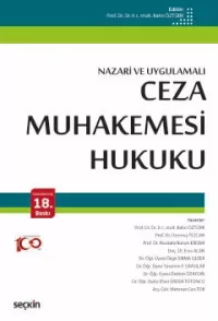 Ceza Muhakemesi Hukuku Bahri Öztürk