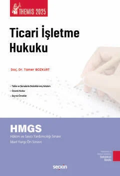 Ticari İşletme Hukuku Konu Kitabı Tamer Bozkurt