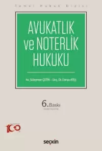 Avukatlık ve Noterlik Hukuku Derya Ateş