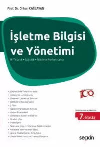 İşletme Bilgisi ve Yönetimi Orhan Çağlayan