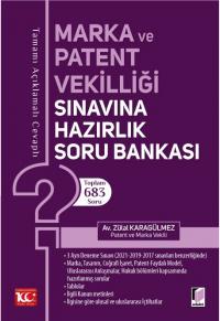 Marka ve Patent Vekilliği Sınavına Hazırlık Soru Bankası Zülal Karagül