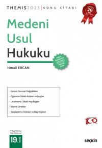 Medeni Usul Hukuku Konu Kitabı İsmail Ercan