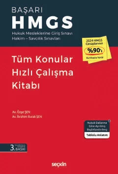 Başarı HMGS Tüm Konular Hızlı Çalışma Kitabı Özge Şen