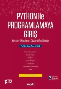 Python İle Programlamaya Giriş Olcay Taner Yıldız