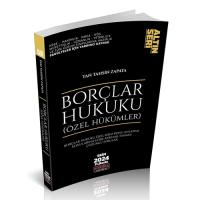 Borçlar Hukuku Özel Hükümler Konu Anlatımı Tan Tahsin Zapata