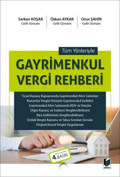 Tüm Yönleriyle Gayrimenkul Vergi Rehberi Onur Şahin