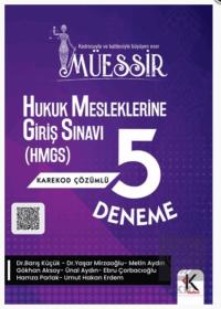 Müessir Hukuk Mesleklerine Giriş Sınavı Karekod Çözümlü 5'li Deneme Ba