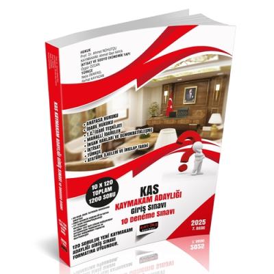KAS Kaymakam Adaylığı 10 Deneme Sınavı Ahmet Nohutçu