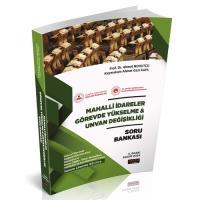 Mahalli İdareler Görevde Yükselme ve Unvan Değişikliği Soru Bankası Ah