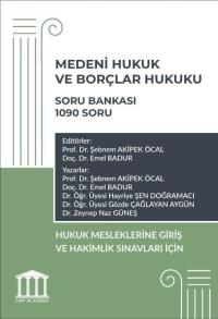 Medeni Hukuk ve Borçlar Hukuku Soru Bankası Gözde Çağlayan Aygün