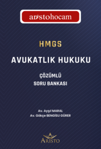 Avukatlık Hukuku HMGS Çözümlü Soru Bankası Ayşıl Maral