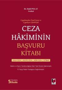 Ceza Hakiminin Başvuru Kitabı Halil Polat