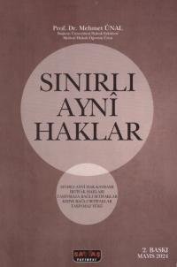 Sınırlı Ayni Haklar Mehmet Ünal