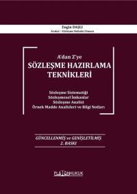 A'dan Z'ye Sözleşme Hazırlama Teknikleri Engin Daşlı